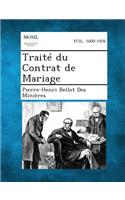 Traite Du Contrat de Mariage