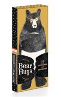 Bear Hugs: 12 Notecards and Envelopes: (Cute Notecards, Notecards for Friends, Artistic Notecards with Envelopes)