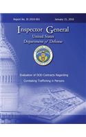 Evaluation of DoD Contracts Regarding Combating Trafficking in Persons