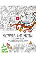 Flowers and Floral Coloring Book