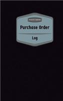 Purchase Order Log (Logbook, Journal - 96 pages, 5 x 8 inches)