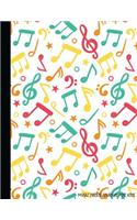 Music Lyrics Journal For Kids