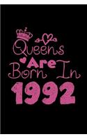 Queens Are Born In 1992 Notebook