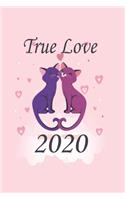 love 2020 notebook birthday gift: lined notebook/journal gift love, 120 pages, 6*9, soft covere matte finish