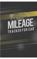 Mileage tracker for car: Vehicle Mileage and Expense Journal Fits the Glove Box Size 5.25x8 inch log book pocket auto taxes for business gas mileage