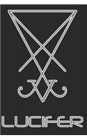 Lucifer: 6 x 9 cream-coloured 100 journal pages. A perfect place to write your inner thoughts and manifestations.