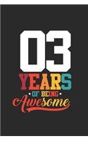 3 Years Of Being Awesome