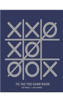 Tic Tac Toe Game Book: 120 Page Grid Sheet Book With 1,440 Blank Grid Sheets For Kids (8.5 x 11 in.)