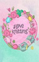 Knitting Graph Paper Notebook