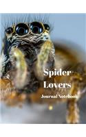 Spider Lovers Journal Notebook