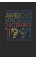 Awesome Since December 1991: Dotted Bullet Notebook - 28th Birthday Gift or 28 years old Anniversary Gift Idea