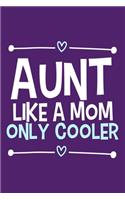 Aunt Like A Mom Only Cooler