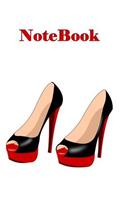 Notebook: Shoe Notebook - A5 Lined Notebook, Cream paper, 5.5 x 8.5 inches, 100 pages (50 sheets)