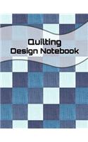 Quilting Design Notebook: Create Your Own Patterns, 1/4 Inch Grid Paper, 100 Pages, Large 8.5x11 Inches