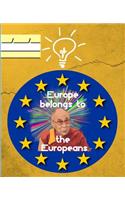 Dalai Lama Speaks in Sweden 12september2018: 7.50 In. by 9.25 In. 2.0 Wide Lined Notebook of 105 Sheets