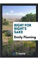 Right for Right's Sake