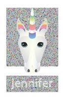 Jennifer's Unicorn Notebook
