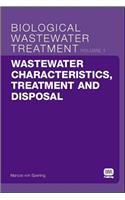 Wastewater Characteristics, Treatment and Disposal