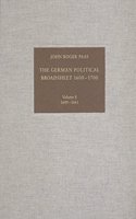 The German Political Broadsheet 1600-1700