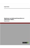 Wachstum von Kohlenstoffnanoröhren in elektrischen Feldern