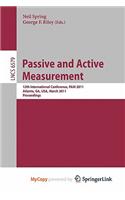 Passive and Active Measurement: (English)