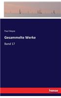 Gesammelte Werke: Band 17