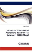 Microscale Fluid-Thermal Phenomena Based On The Boltzmann-ESBGK Model