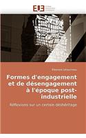 Formes d'engagement et de désengagement à l'époque post-industrielle