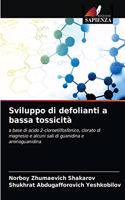 Sviluppo di defolianti a bassa tossicità