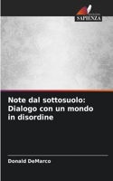 Note dal sottosuolo: Dialogo con un mondo in disordine