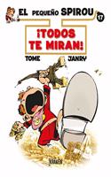 El Pequeño Spirou 17: ¡todos te miran!
