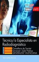 Tecnicos Especialistas en Radiodiagnostico. Conselleria de Sanitat Universal i Salut Publica. Generalitat Valenciana. Test especificos