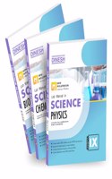 DINESH New Millennium Lab Manual in Science Class 9 -Each Book with Practical Sheets (2023-24 Session) (3 volumes)