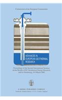 Advances in European Geothermal Research