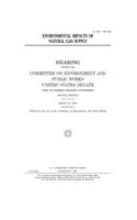 Environmental impacts of natural gas supply