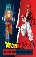 Dragon Ball Z Coloring Book For Kids And Adults
