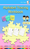 Tracing letters: Alphabet Tracing workbook: Trace letters, color pictures and read sight words. Handwriting practice workbook for kids 3-5