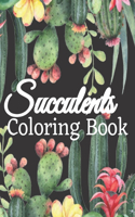 Succulents Coloring Book