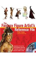 The Fantasy Figure Artist's Reference File with CD-ROM: Hundreds of Real-life Photographs Depicting Extreme Anatomy and Dynamic Action Poses
