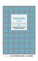 Managing Public Organizations
