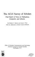 ACLS Survey of Scholars