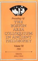 Proceedings of the Boston Area Colloquium in Ancient Philosophy: Volume VII (1991)