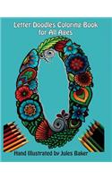 Letter Doodles Alphabet Coloring Book