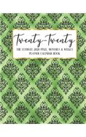 Twenty - Twenty The Ultimate 2020 Pixel Monthly & Weekly Planner Calendar Book