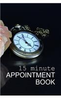15 Minute Appointment Book