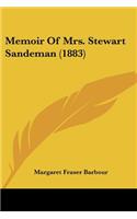 Memoir Of Mrs. Stewart Sandeman (1883)