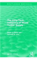 Long-Term Adequacy of World Timber Supply