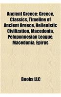 Ancient Greece: Classics, Hellenistic Civilization, Macedonia, Peloponnesian League, Epirus, Aratrum, Lykaion, Ate, Ancient Greek(English)