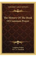 History of the Book of Common Prayer