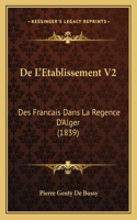 De L'Etablissement V2